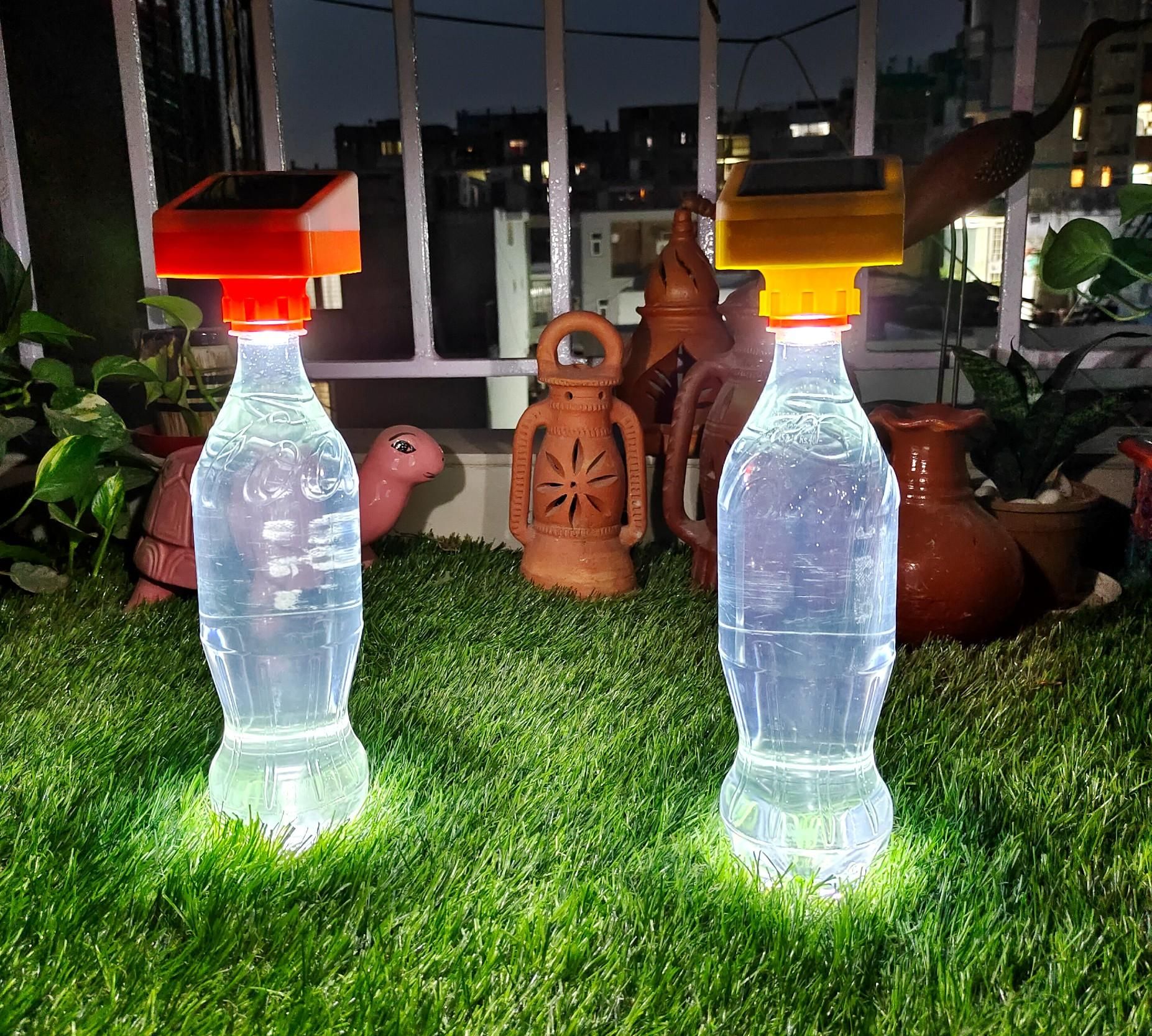 DIY Solar Bottle Lamp ( TH Version ) 15 Steps (with Pictures