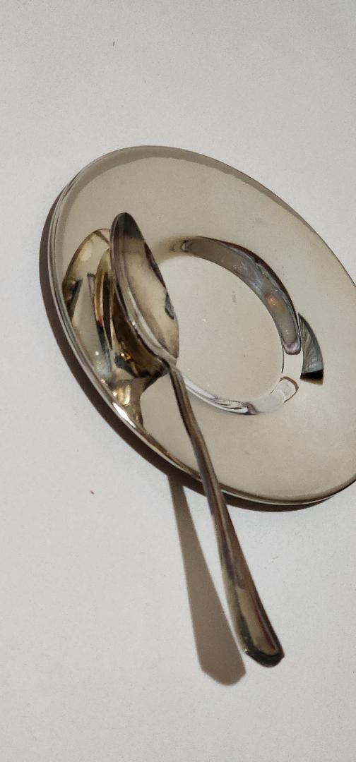Placing the Cup and Spoon