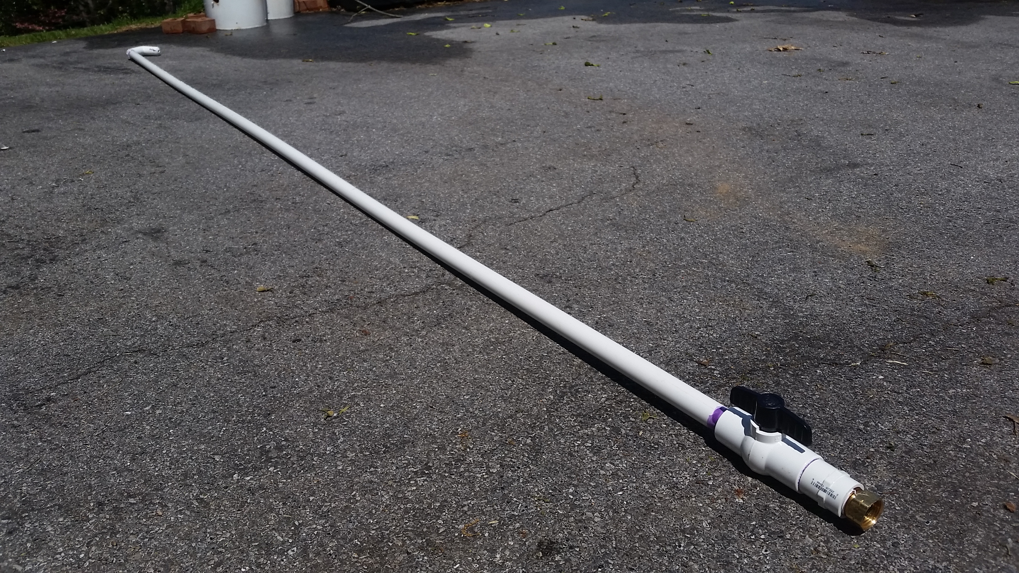 PVC Rain Gutter Cleaner