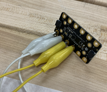 Connect Wires to MPR121