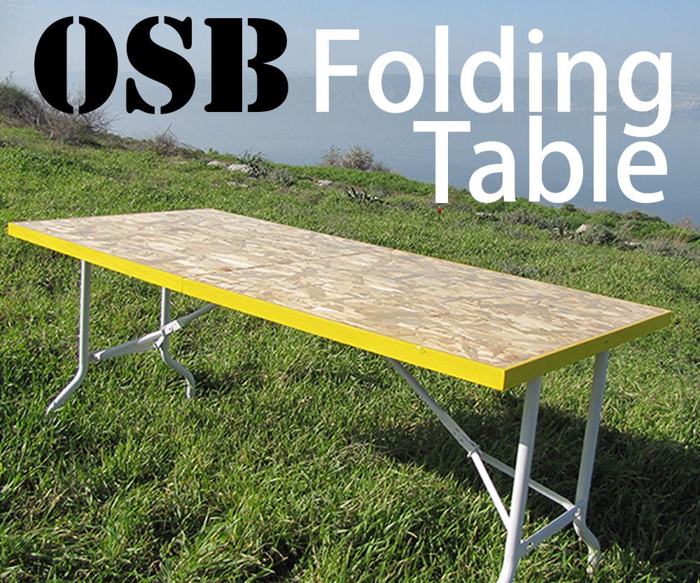 OSB Folding Table : 12 Steps - Instructables