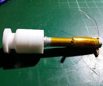 Anodized Aluminium Nozzle With Build in Heater, Ultra Fast and Slim