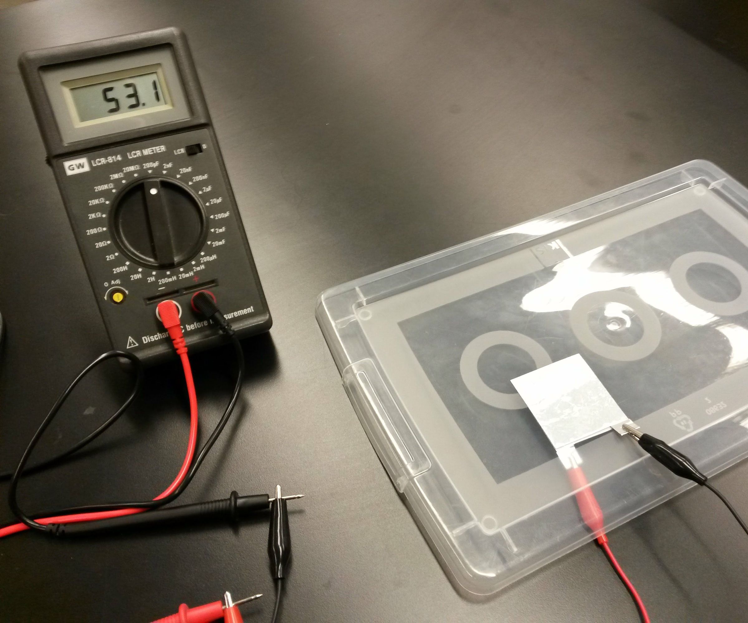 Metal Foil Tape Parallel-Plate Capacitor