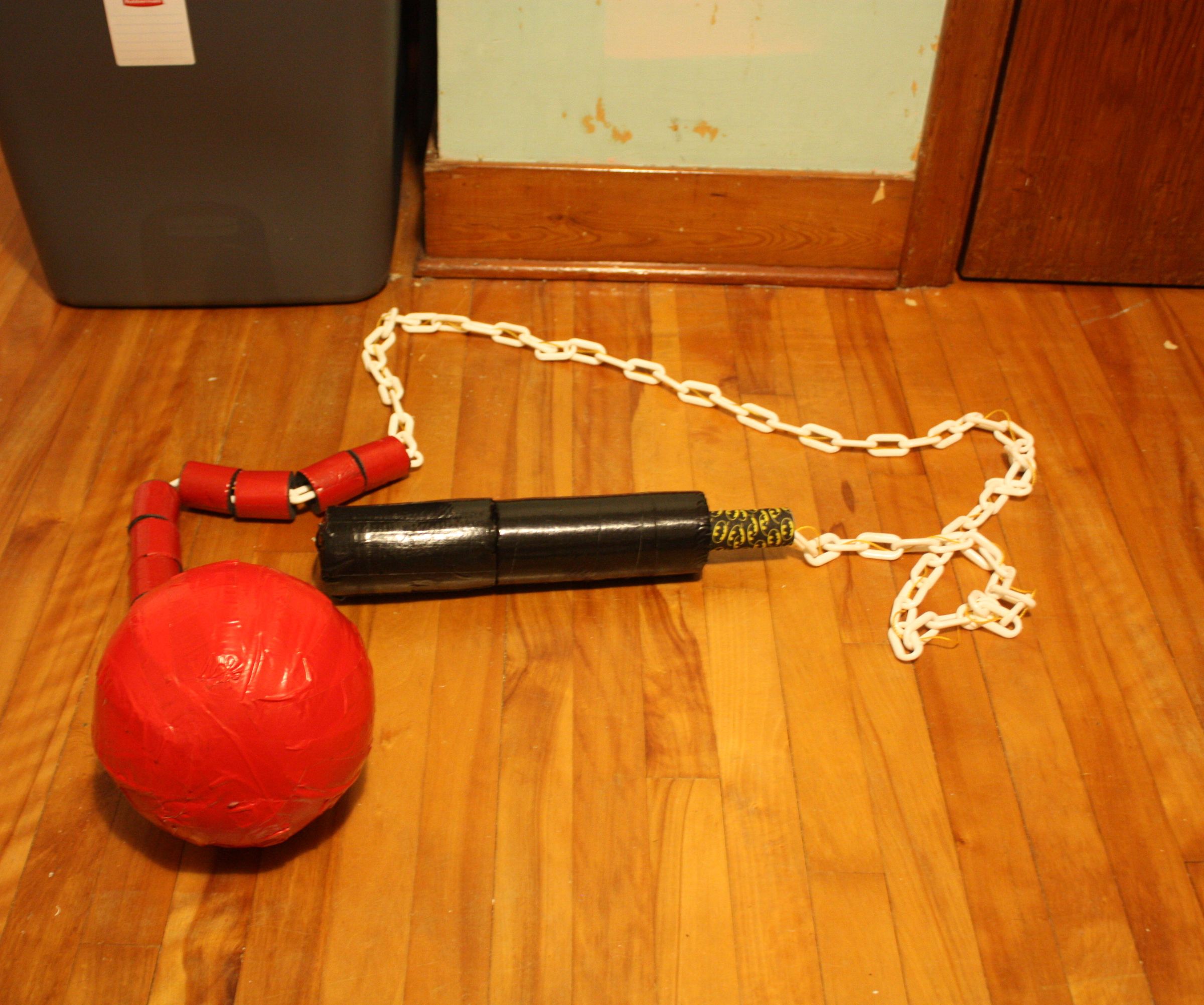 Jugger chain - detachable baton