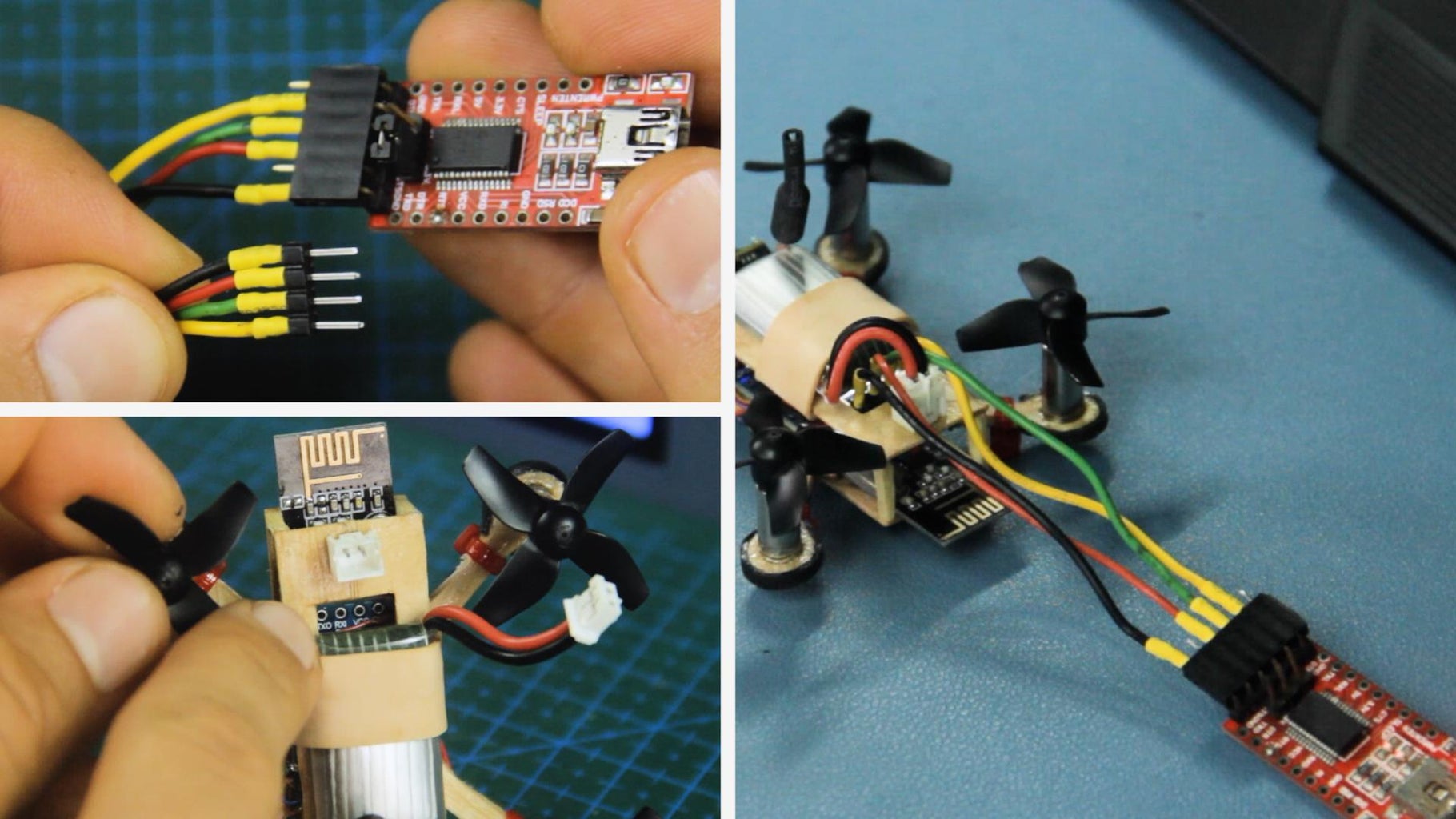 Make a Tiny Arduino Drone With FPV Camera : 19 Steps (with Pictures ...