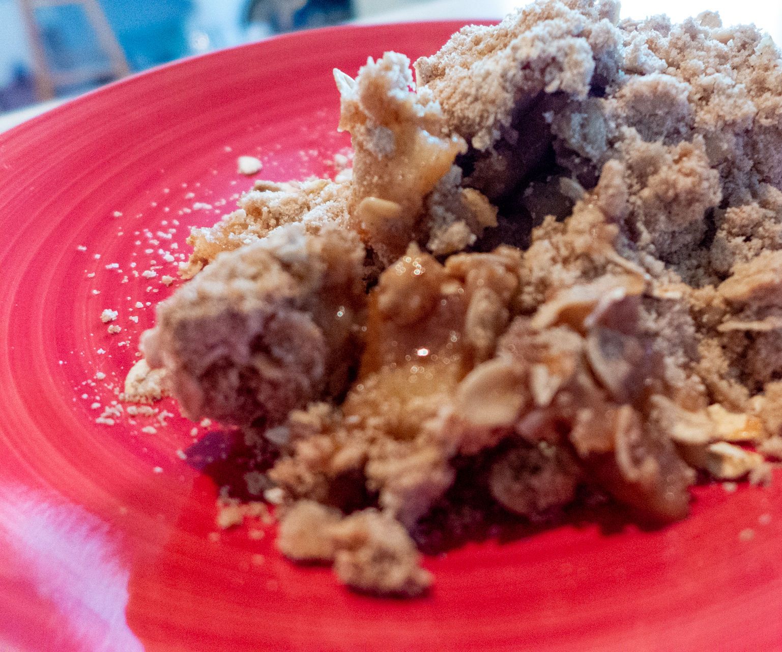 Homemade Apple Crumble