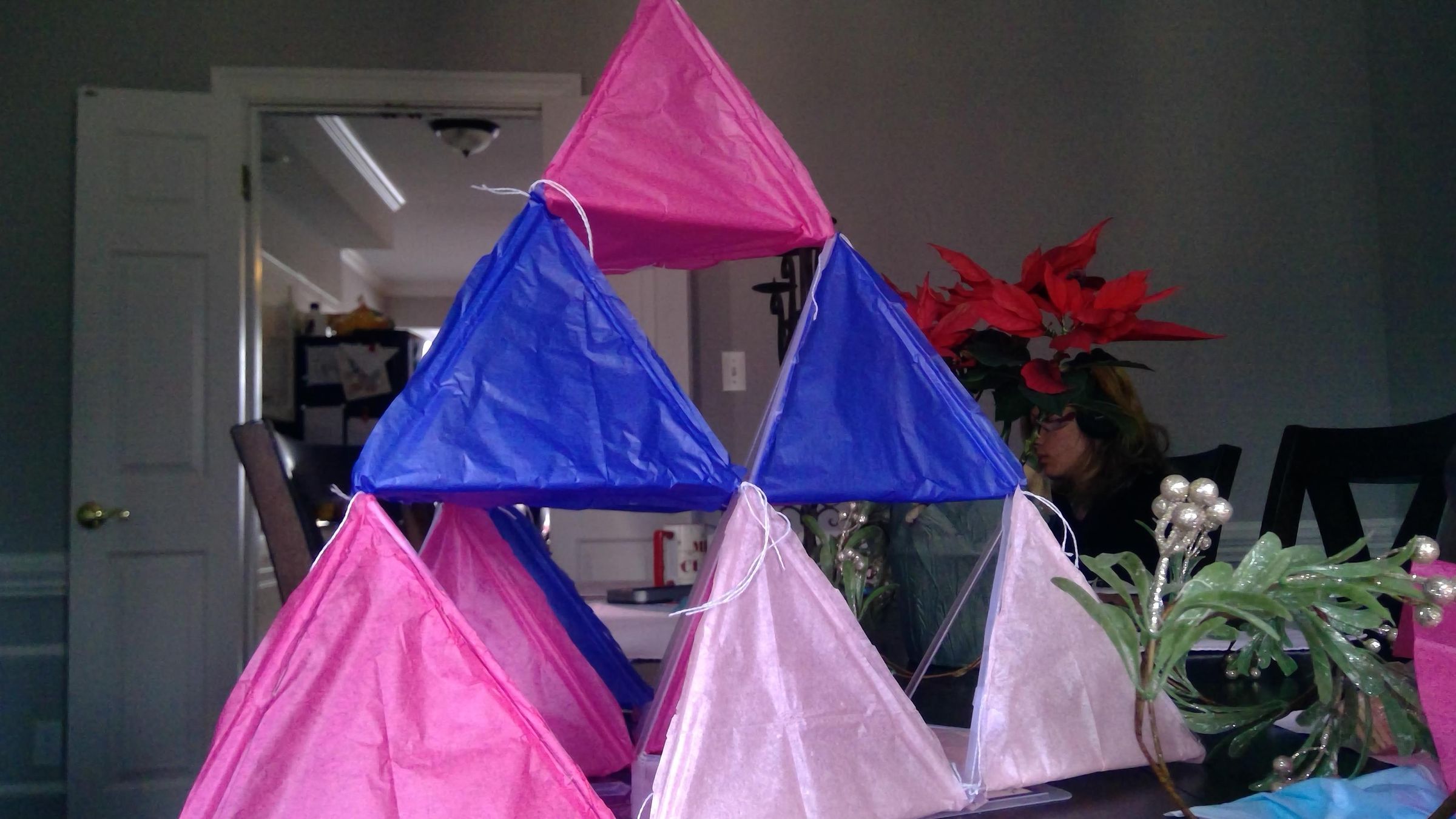 Tetrahedron Kite 5 Steps Instructables