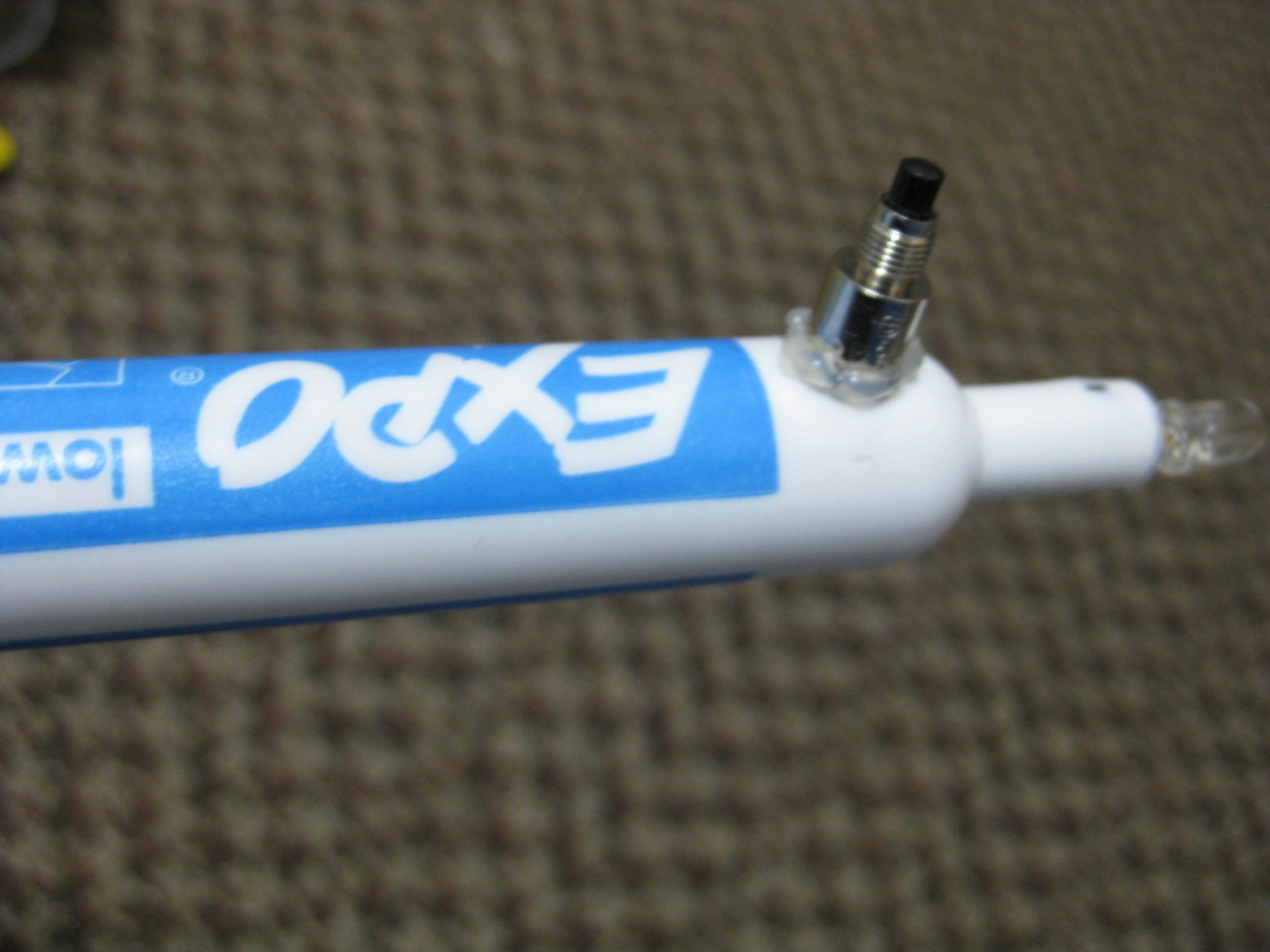 Led Pen with Adapter for connecting different color LEDs