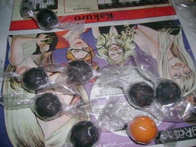 Sucking Candy Pins