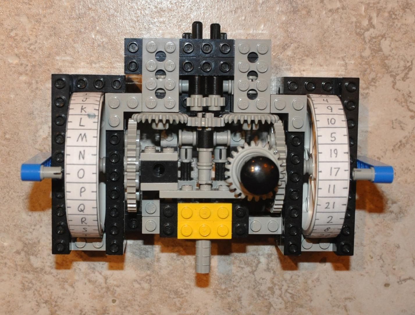 Poly-Alphabetic Cipher Machine