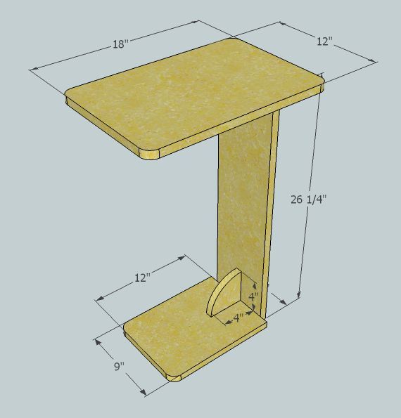 Sofa Table - Kreg Jig Project