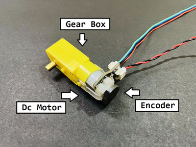 Gear Motor and Encoder Specs: