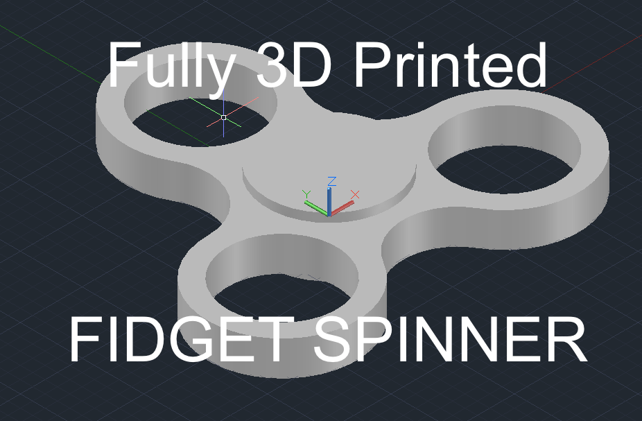Print in Place Fidget Spinner