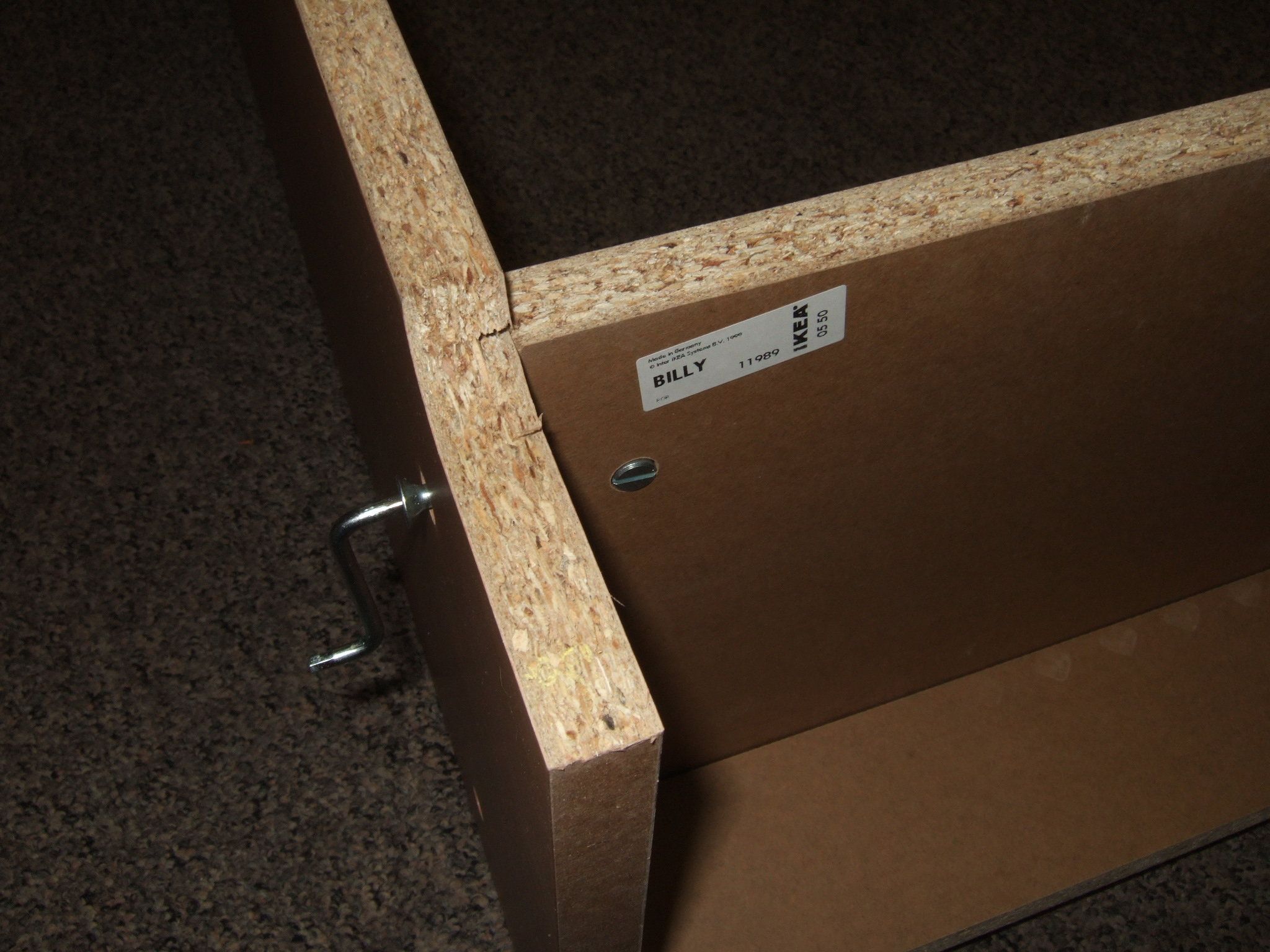 IKEA Billy Bookshelf Assembly HowTo & Help 6 Steps Instructables