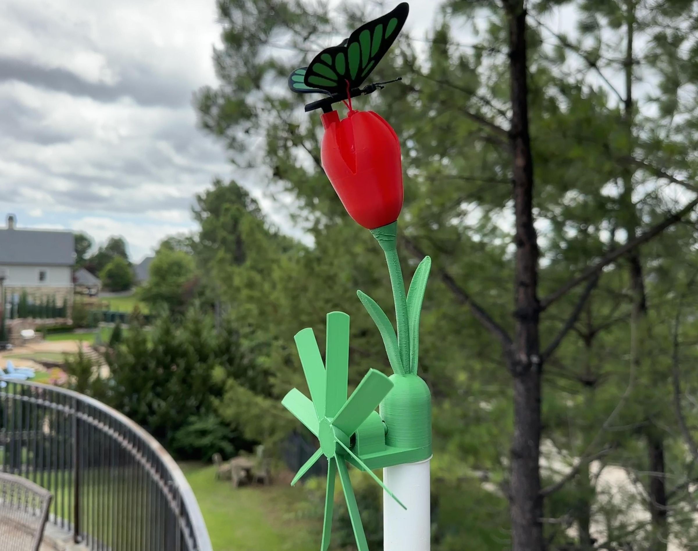 Whirligig, Butterfly.