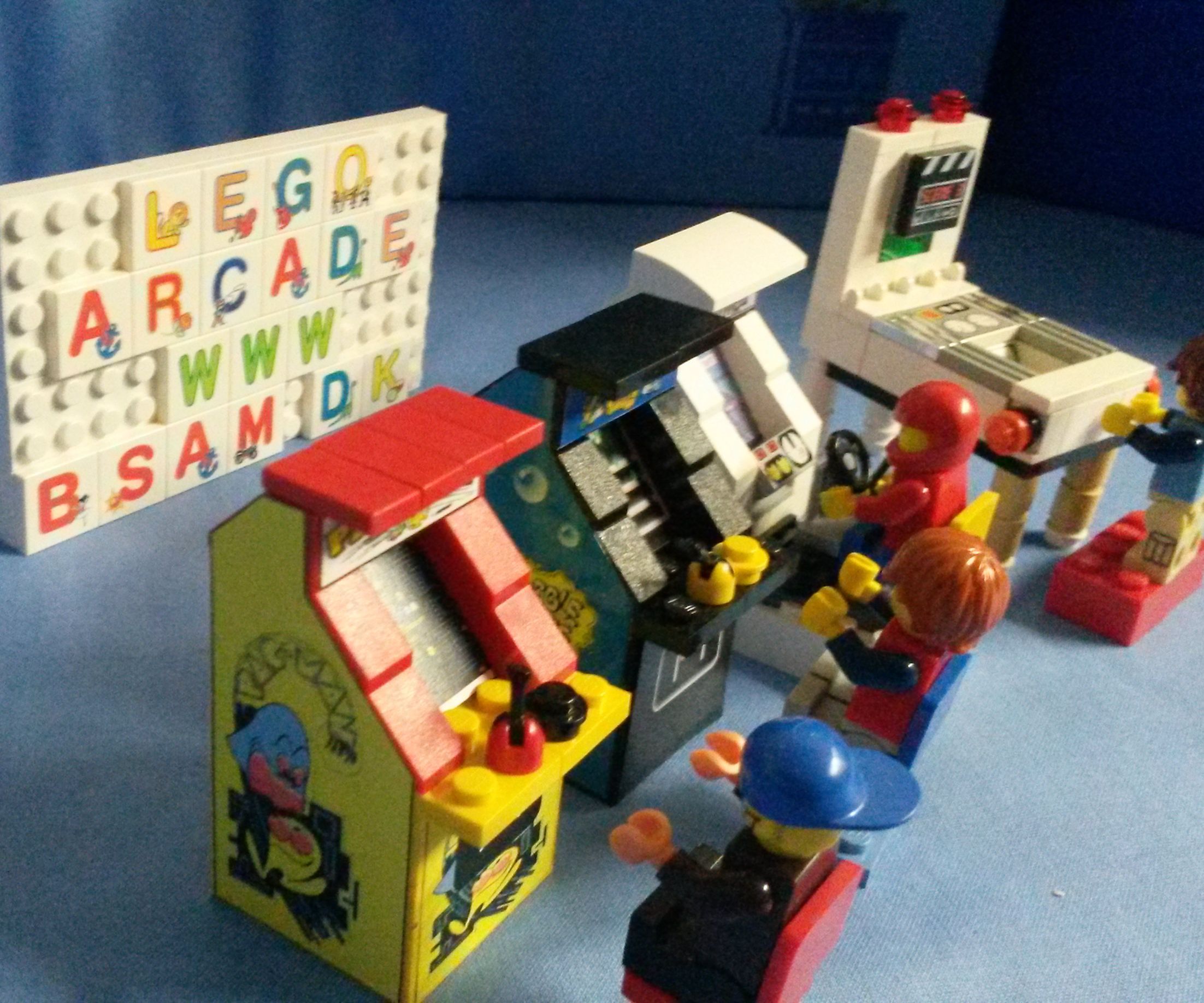 Lego Arcade Game Room