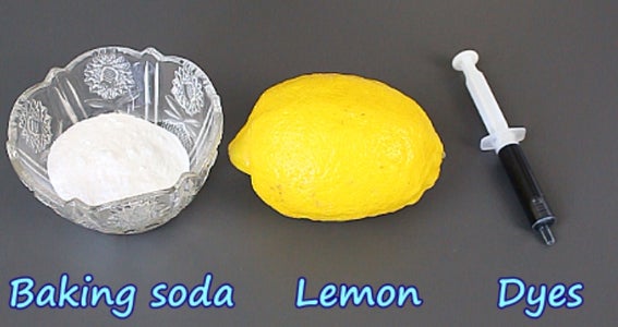  1 Experiment - Lemon Volcano