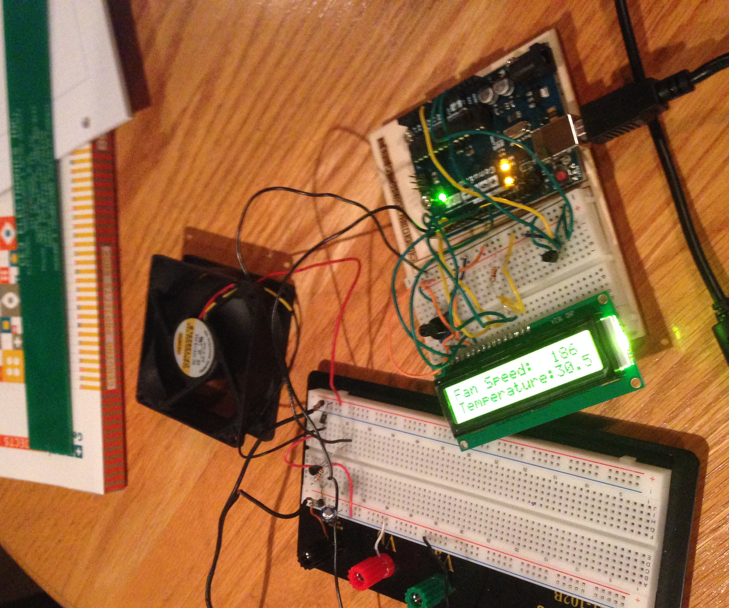 Temperature Controlled Fan