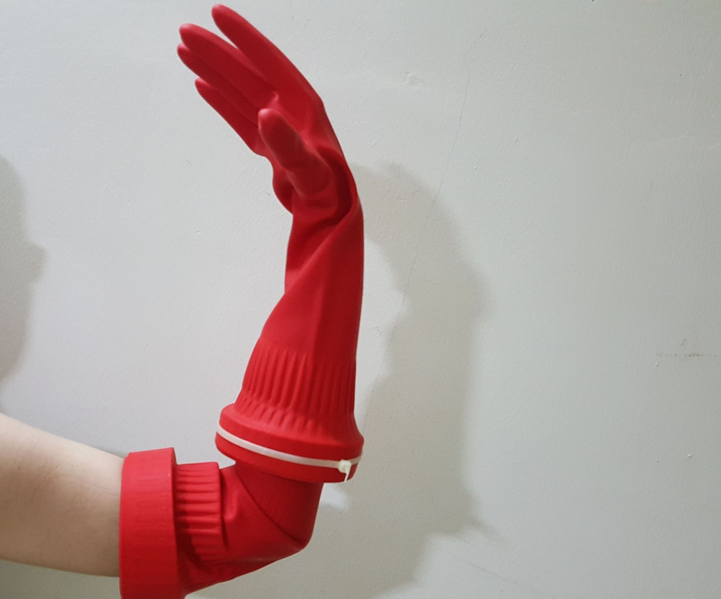 DIY Covid-19 Test Booth. Part 1. How to Make a Long Cuff (Sleeve) Latex Gloves From Two Short Gloves