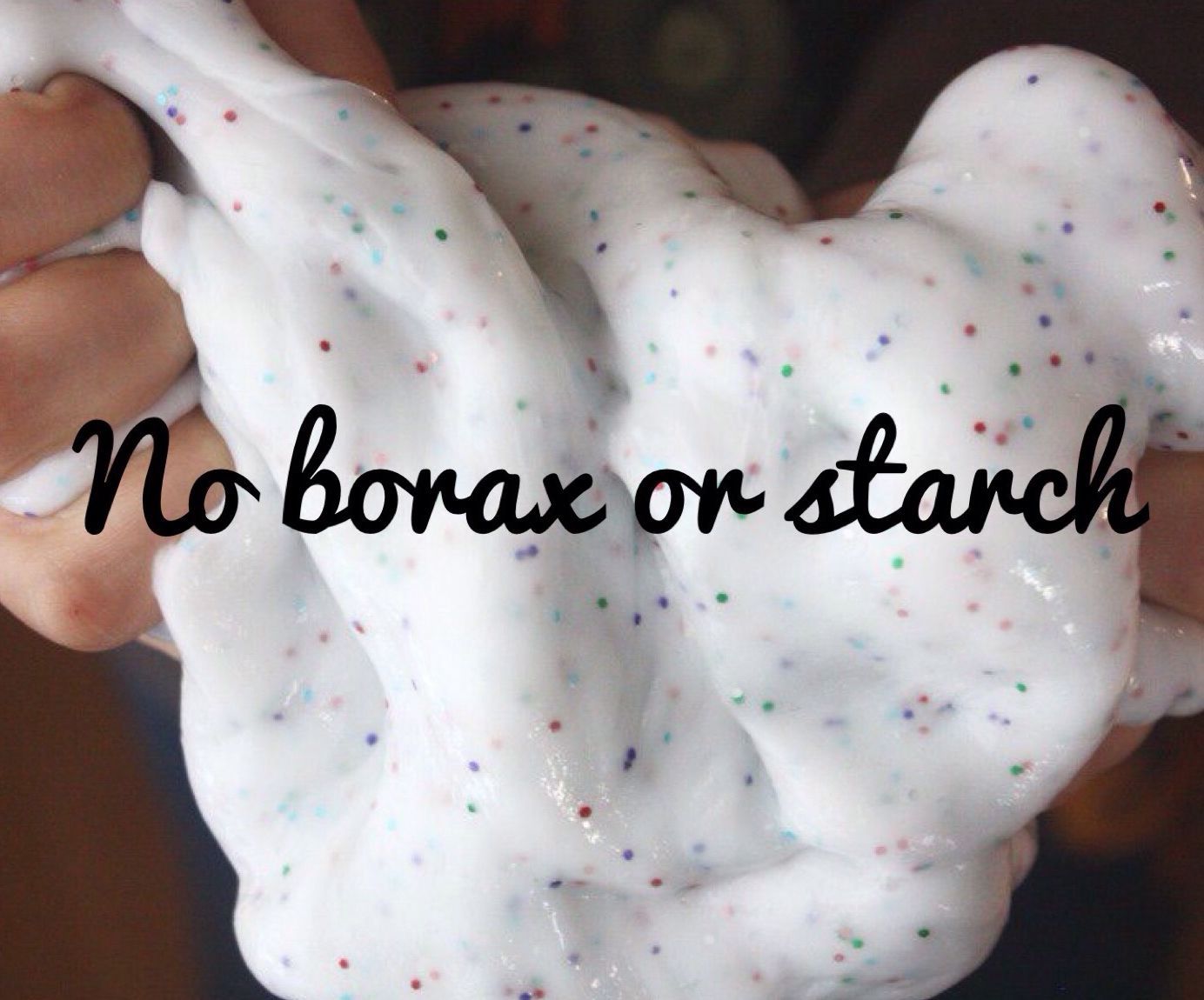 No Borax or Starch Flubber/slime/putty