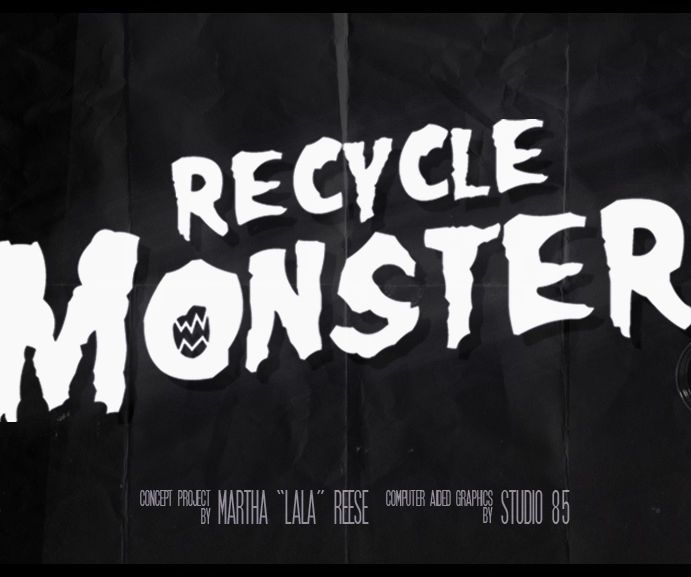 Aaah!! Recycle Monster!