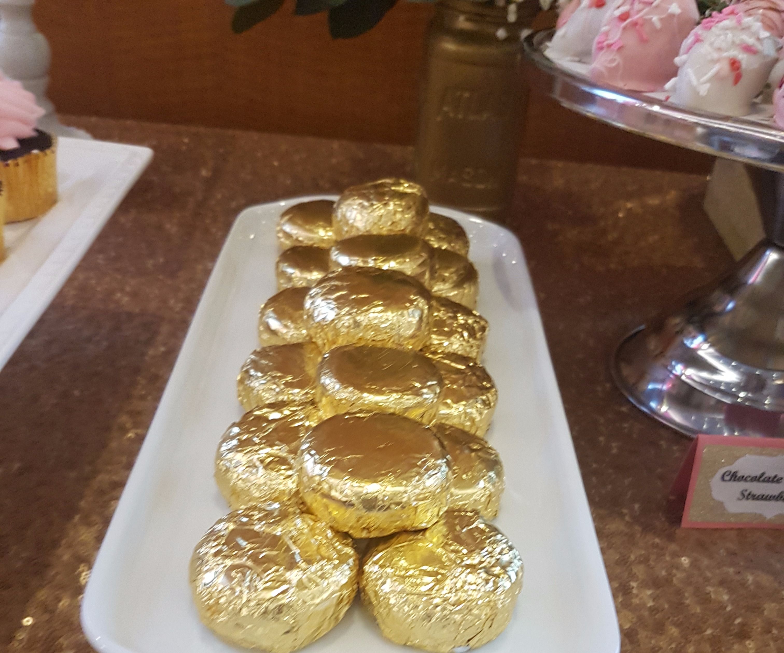 Chocolate Oreo Dipped Cookies - Bridal Shower / Baby Shower Party Idea