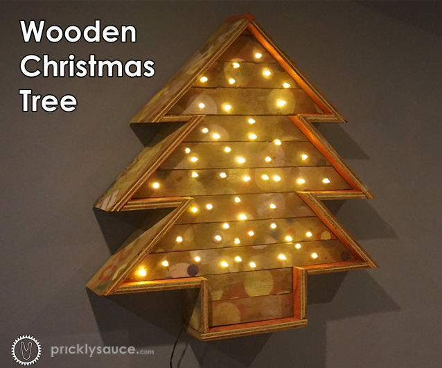 Wooden Christmas Tree - How to Make