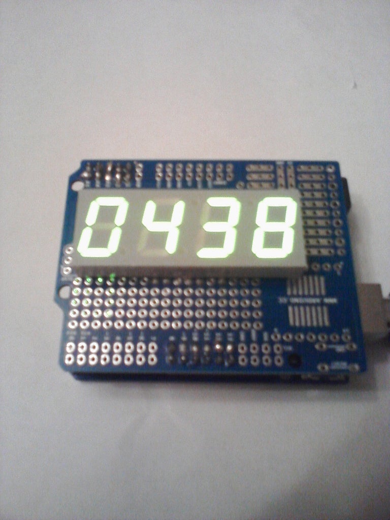 4-Digit Arduino Counter : 13 Steps - Instructables