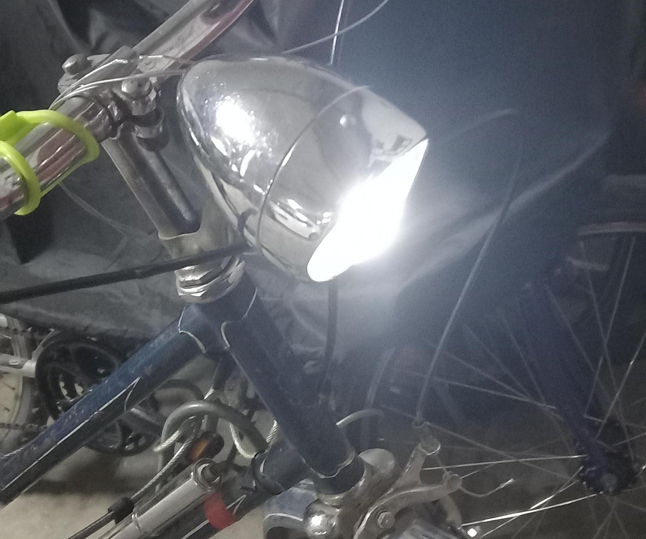 Battery Powered Retro Bike Light. Keep It Simple 3 Steps Instructables