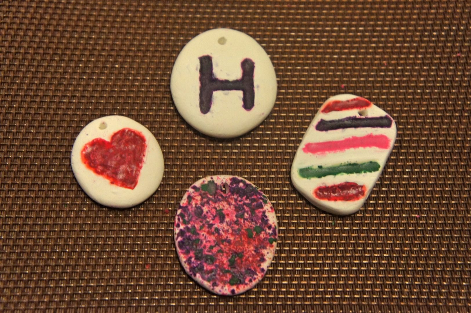 Crayon Wax Pendants 3 Steps (with Pictures) Instructables