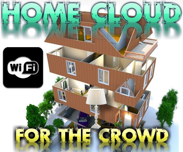 Wireless Home Cloud for the Crowd