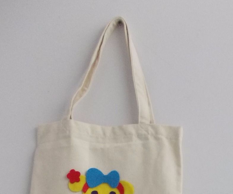 Miss La Sen Burlap Tote Bag 