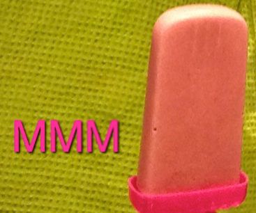 Strawberry Cream-cheese Ice-pops