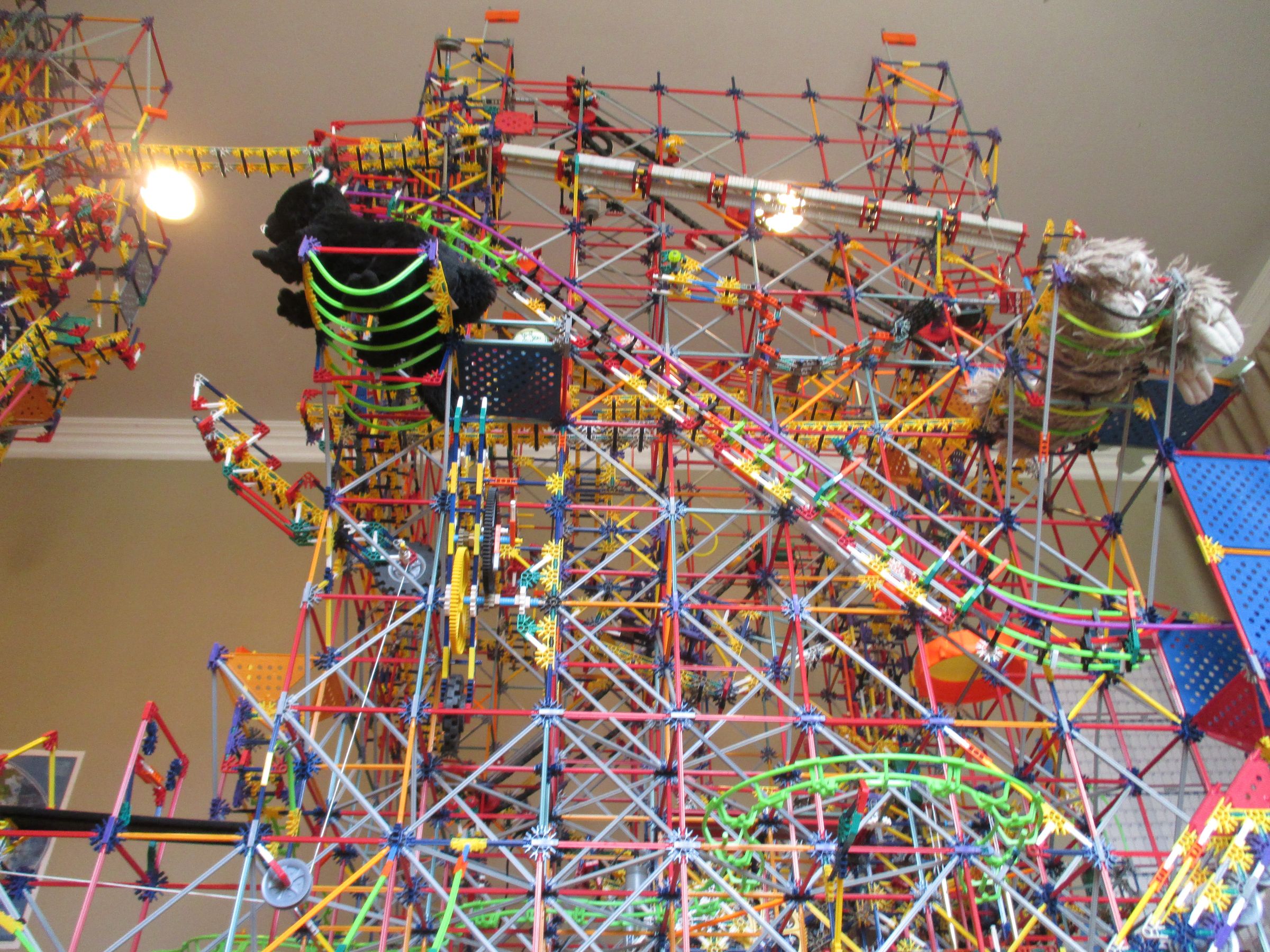 K'nex Ball Machine Grid Tower II, Elements : 15 Steps (with Pictures ...