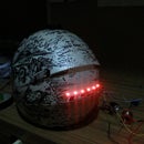 Wireless motorcycle/bicycle helmet brake light ..very easy
