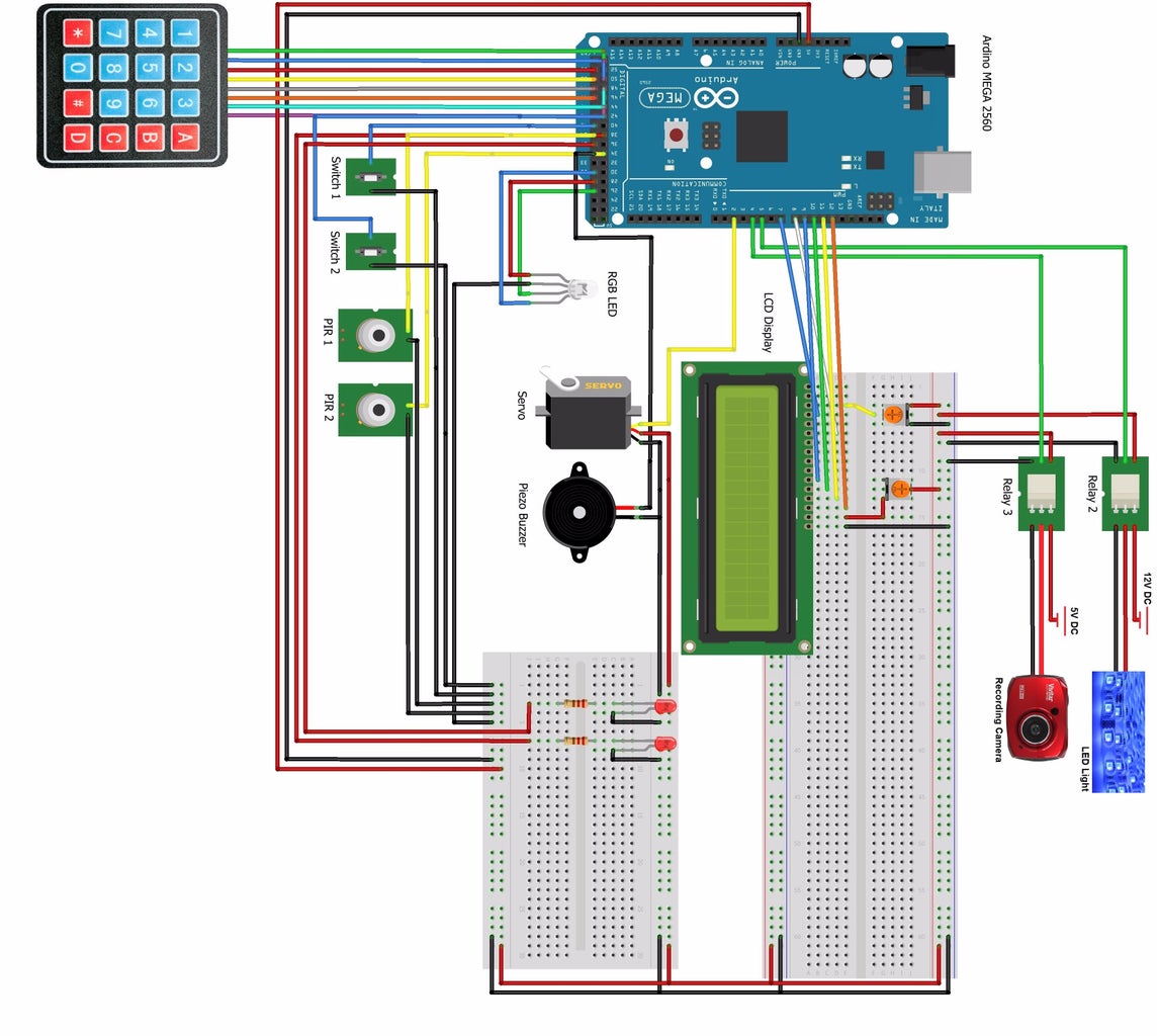 Arduino Home Security System : 7 Steps (with Pictures) - Instructables
