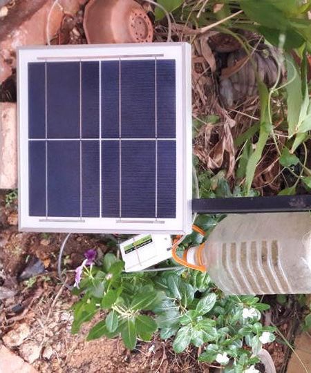 Air-Lift Irrigation Using Solar Panel