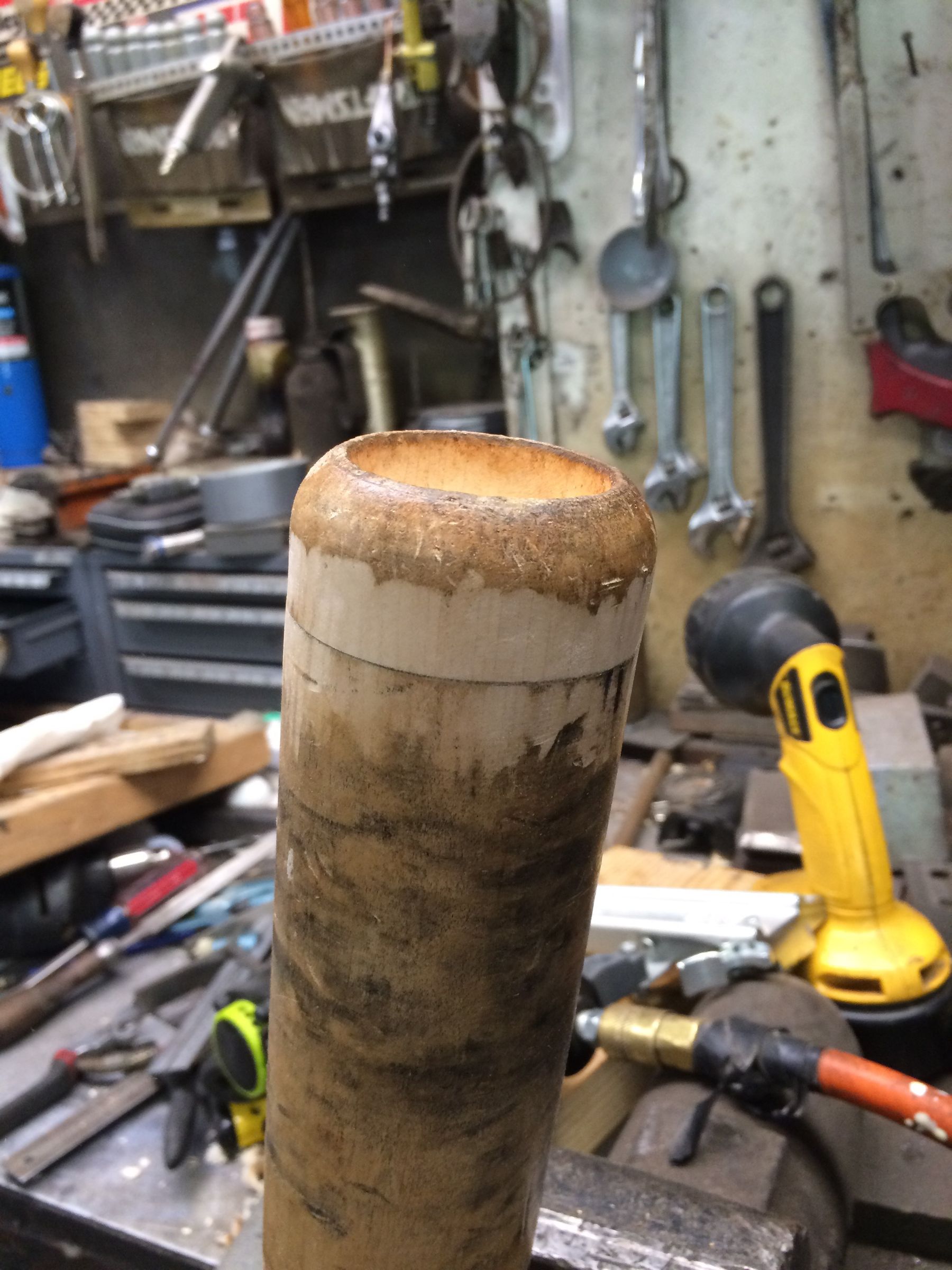 Corked Wooden Bat (illegal in Gameplay) 6 Steps Instructables