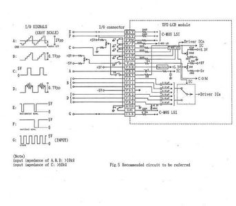 SHARP LQ5AW136 TFT-LCD Display