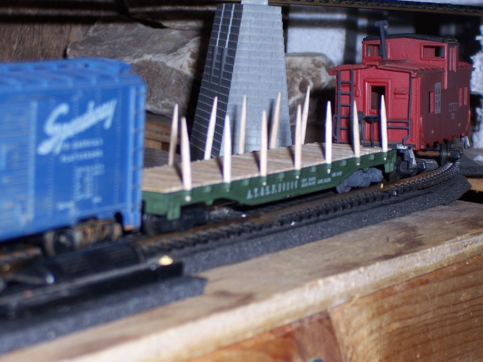 Revitalize an HO Flatcar With...Toothpicks!