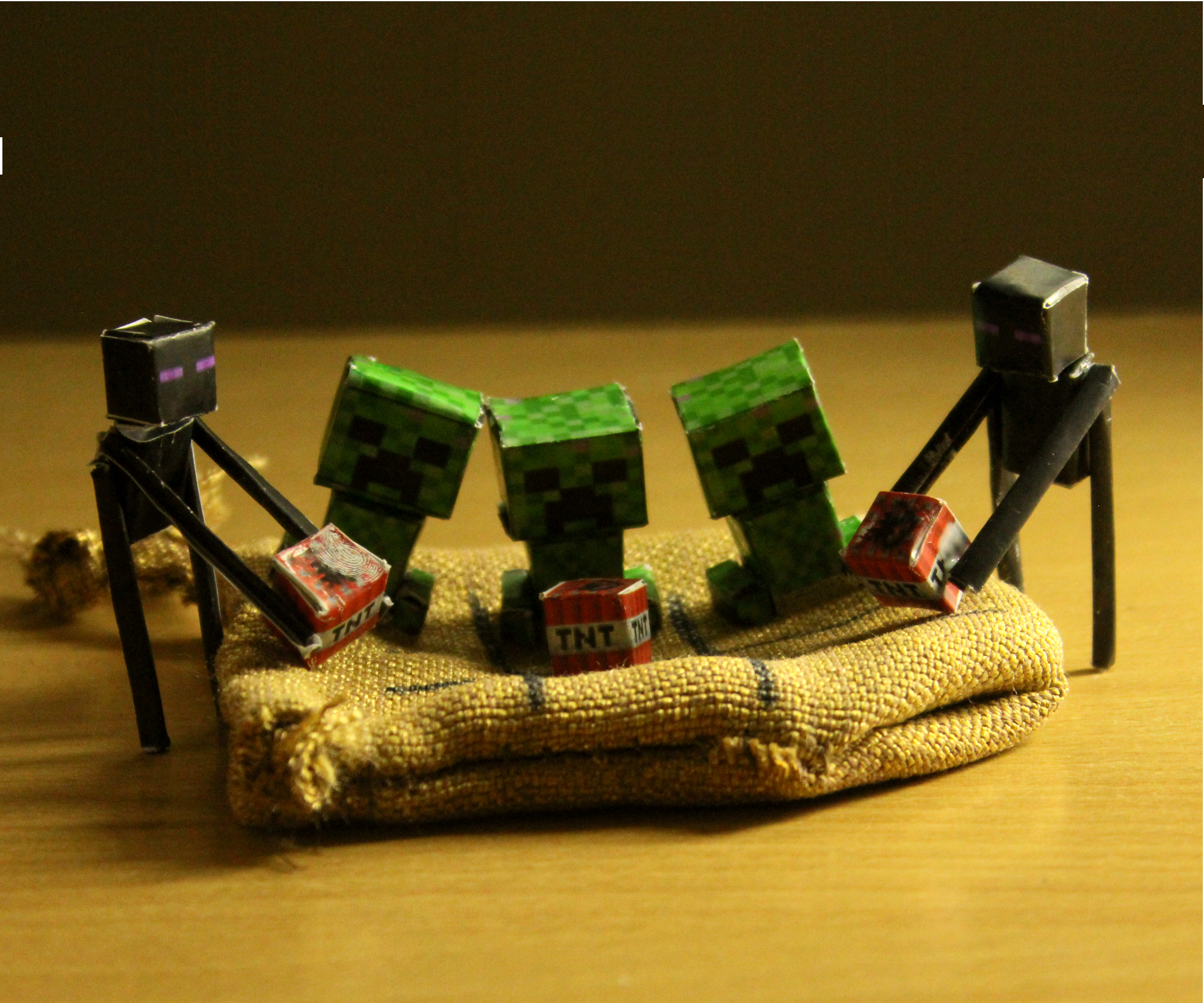 Lets Make a Tic Tac Toe - Minecraft 