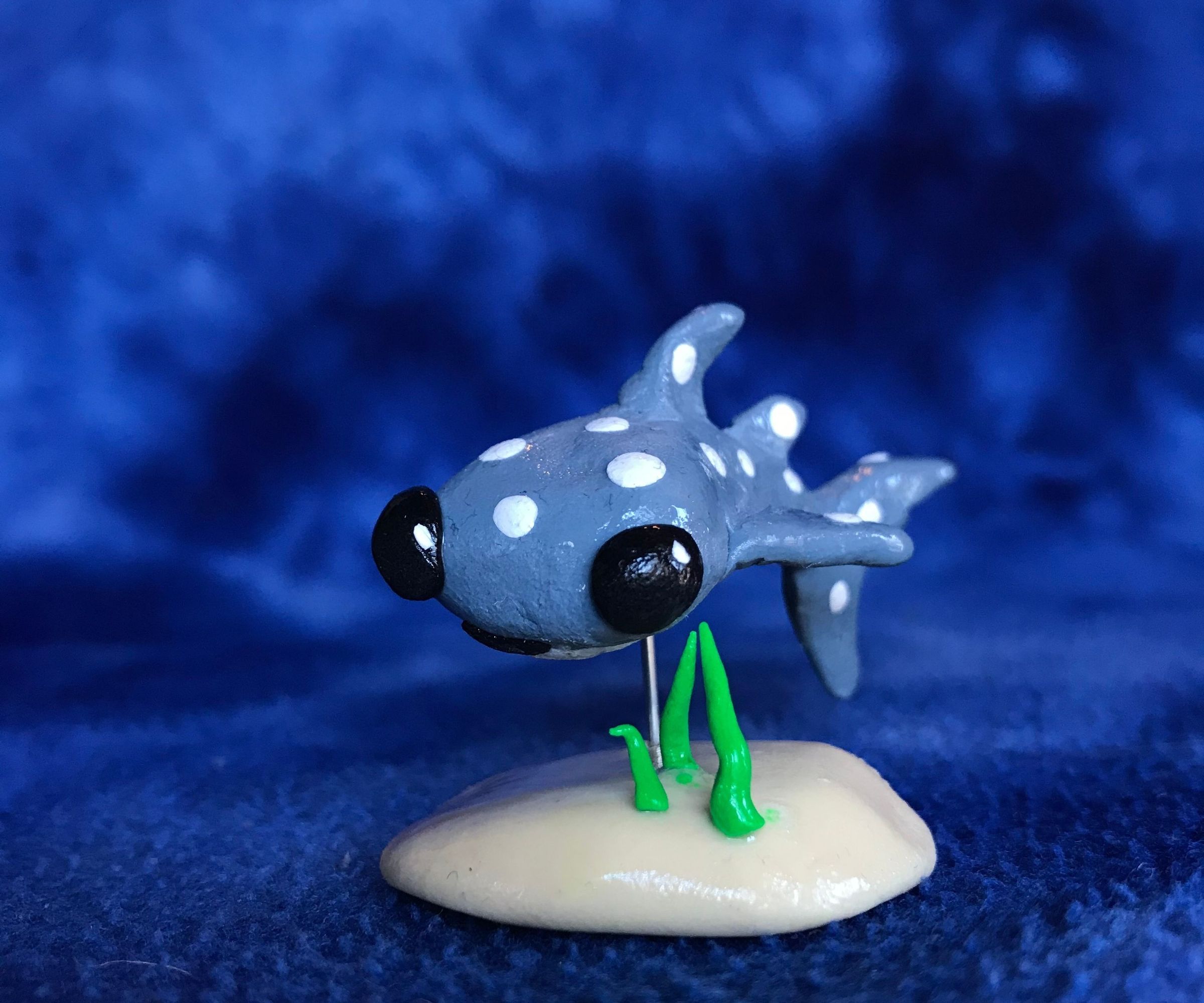 How to Make a Cute Polymer Clay  Whale Shark.