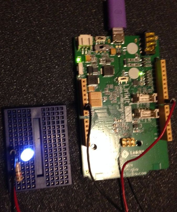 Linkit One: LTask Blink