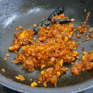 Add the Cooked Khichdi