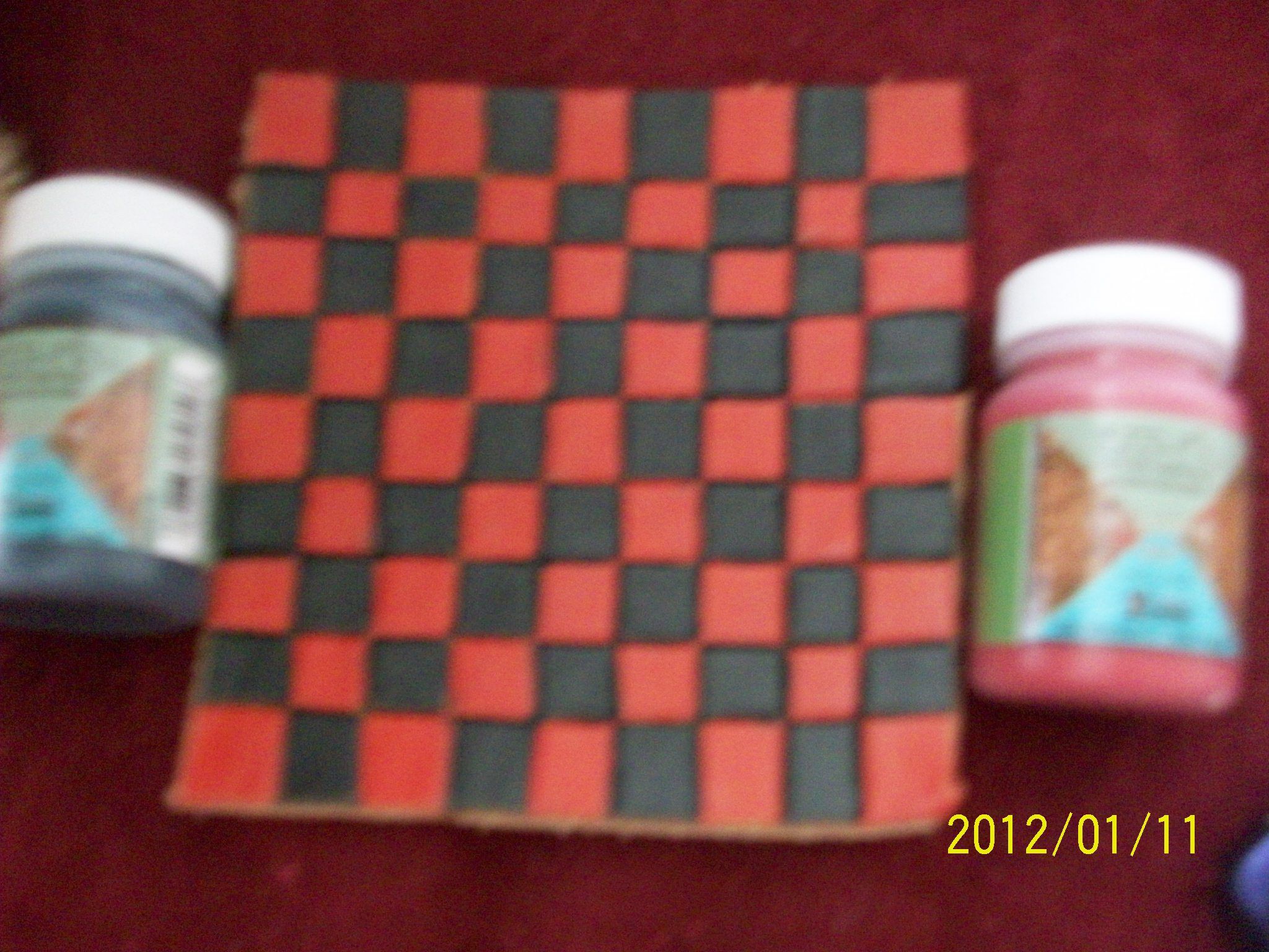 Leather Checkerboard Stocking Stuffer