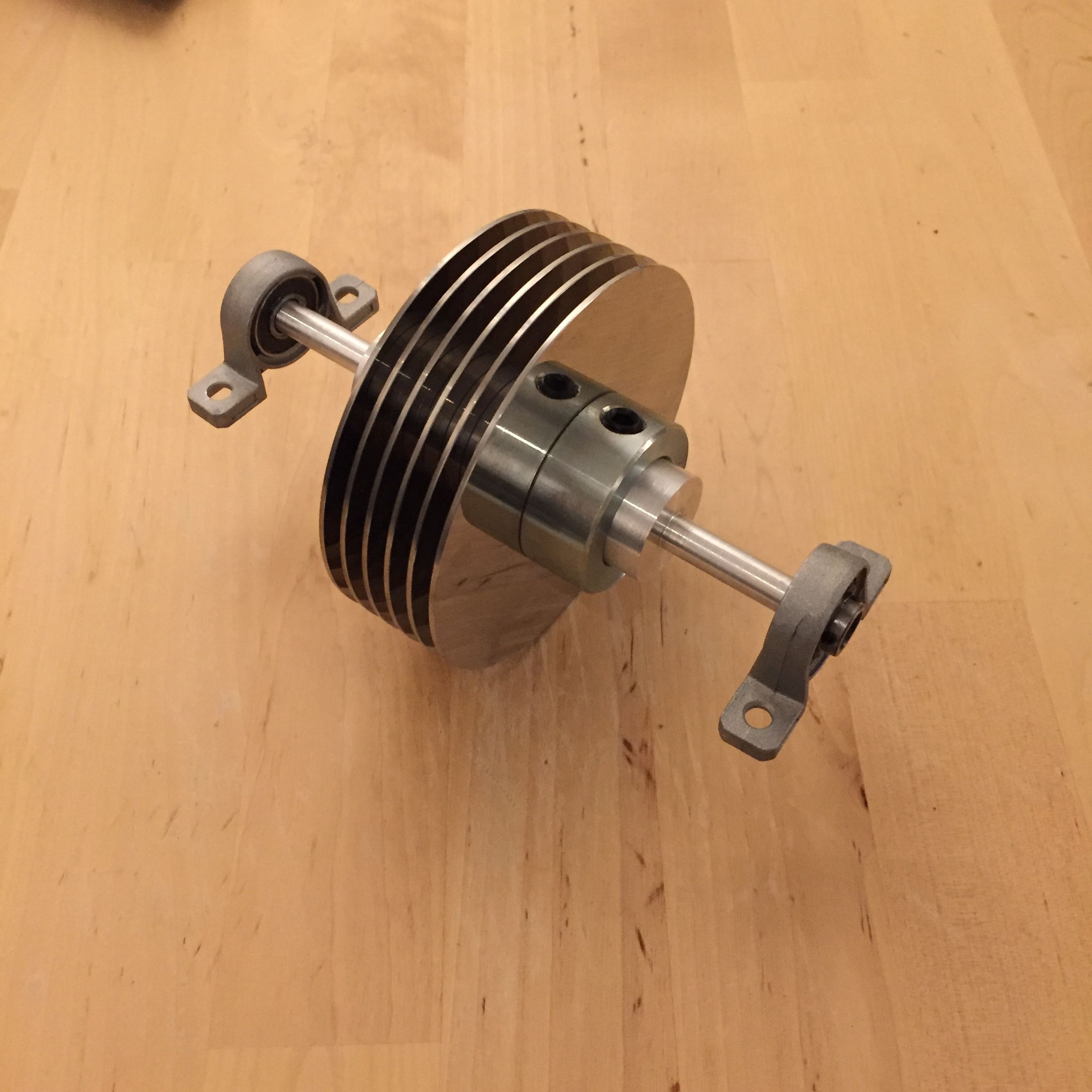 Build a 15,000 Rpm Tesla Turbine Using Hard Drive Platters