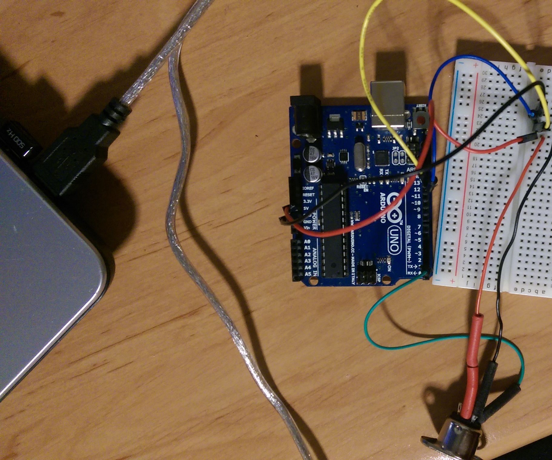 Ultrasonic MIDI control.
