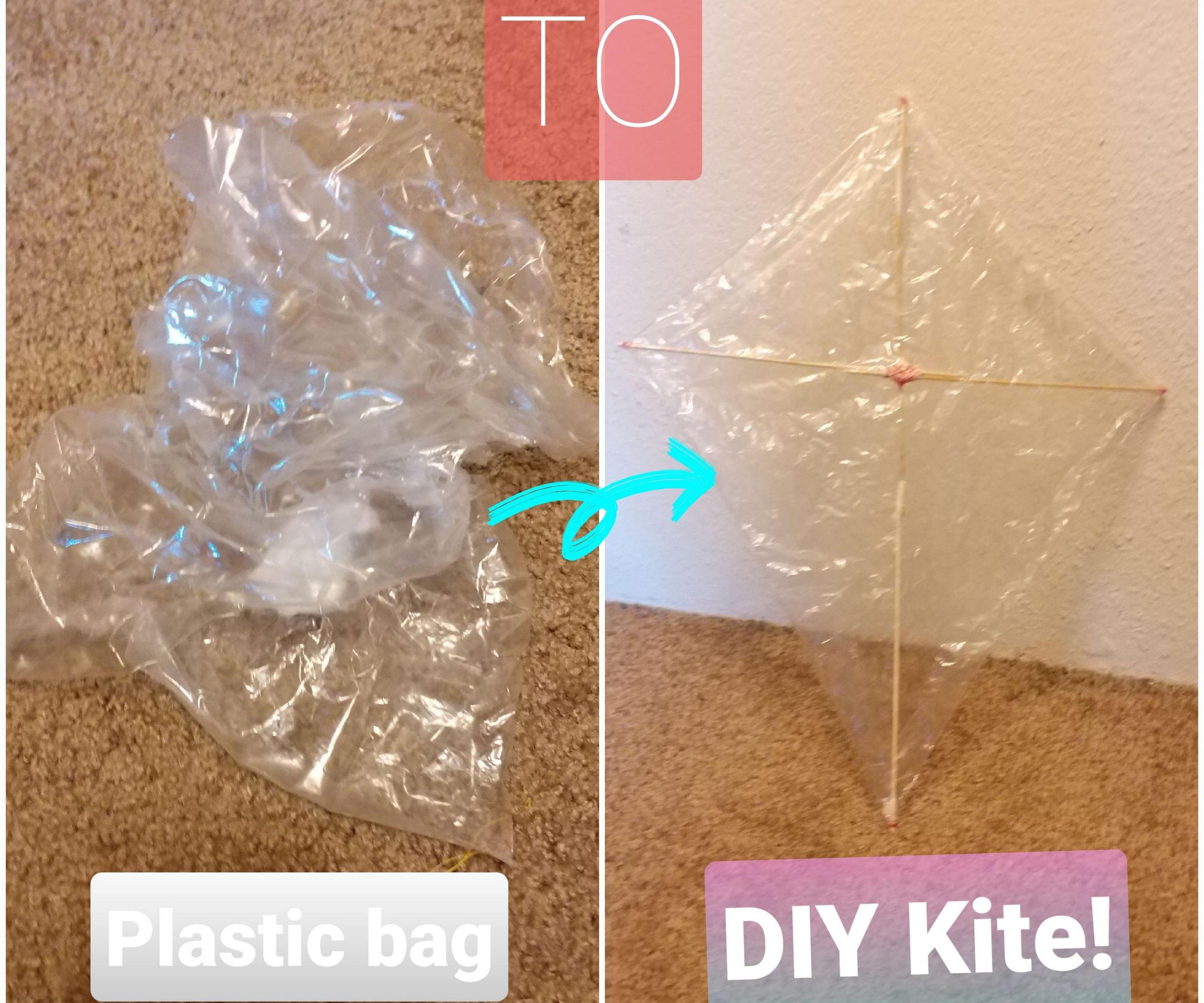 Plastic Bag to Kite!