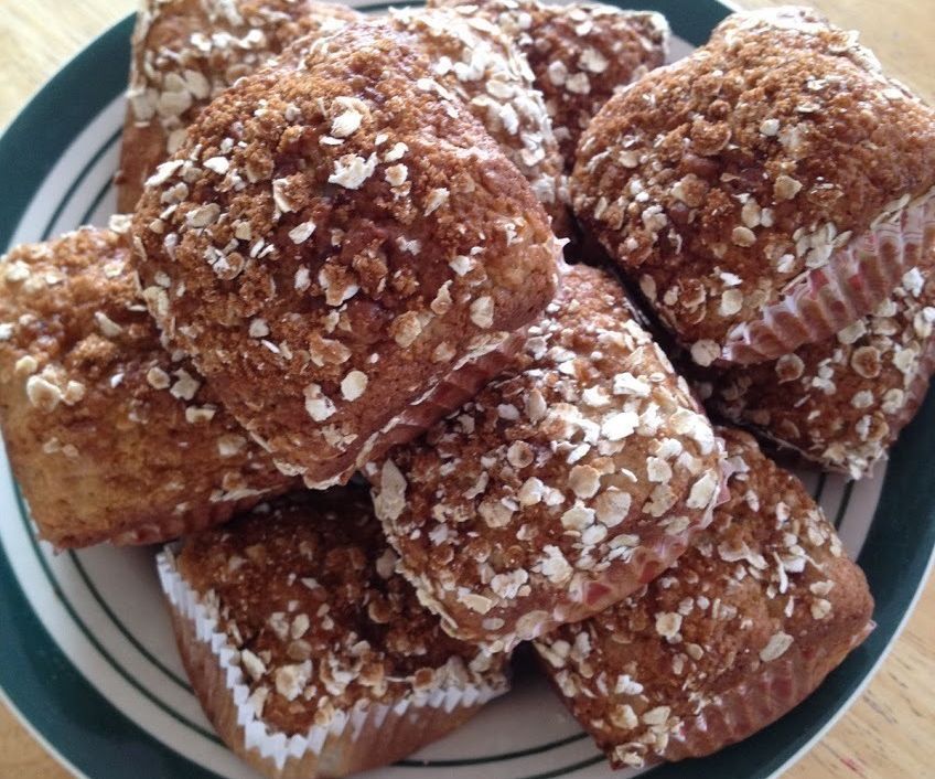 Banana Cottage Cheese Muffins