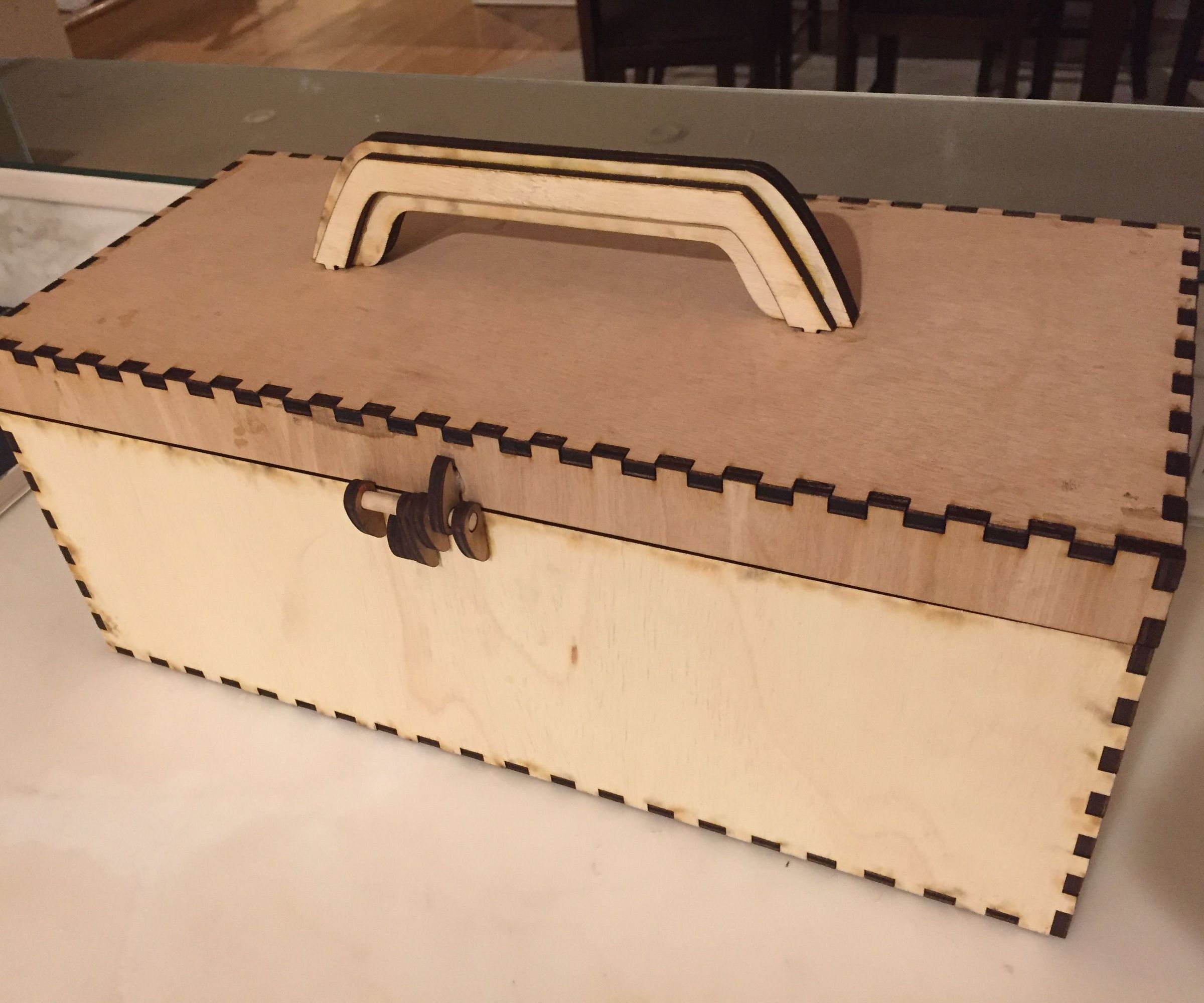 Laser Cut Art Box